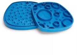 West Paw Feast Mat 2in1 Slow Feeder és Lick Mat Kutyáknak - Bubble - Marine