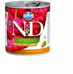 N&D Quinoa Dog konzerv fürj & kókusz 6x285g