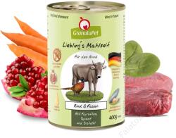 GranataPet Liebling's Mahlzeit marha és fácán konzerv 6x400g