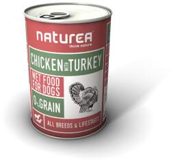 Naturea Nedves Eledel Kutyáknak - Csirke & Pulyka 400g