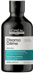 L'Oréal Chroma Creme Green Dyes sampon tonifiant care neutralizeaza nuantele rosii pentru parul inchis la culoare Woman 500 ml