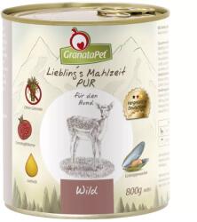 GranataPet Liebling´s Mahlzeit vad PUR konzerv 6x800g