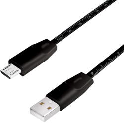 LogiLink Cablu Logilink USB 2.0, USB-A/M - Micro-USB/M, amprentă metrică, 1 m