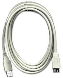  OEM USB 2.0 A - USB 2.0 A M/F cablu de date M/F prelungire 4, 5 m XUSBKAB2AAE5 (XUSBKAB2AAE5)