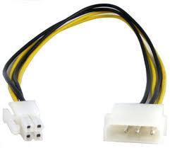  Cablu adaptor de alimentare Kolink Molex (Masculin) - 4-Pin CPU (Feminin) went51362 (went51362)