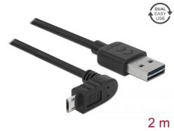 Delock Cablu Delock, conector EASY-USB 2.0 tip A conector EASY-USB 2.0 tip B conector EASY-USB 2.0 tip B, (delock83856)