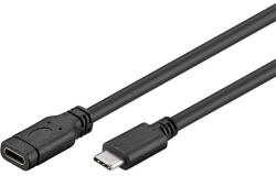 PremiumCord Cablu USB 3.2 Gen1, prelungire, C - C, M/F, 1m, negru KU31MF1 (KU31MF1)