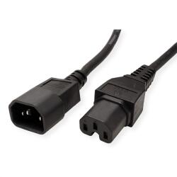 Valueline Cablu de alimentare C14 - C15, 1, 8 m, negru 19.99. 1122-20 (19.99.1122-20)