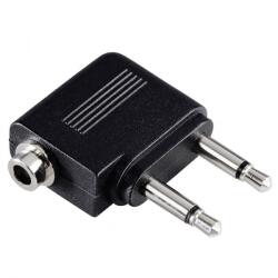 Hama 43357 Adaptor pentru avion 2x3, 5mono-1x3, 5 priză stereo (00043357)