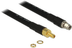 Delock RP-SMA plug RP-SMA Jack CFD400 LLC400 2 m cu pierderi reduse