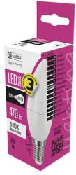 EMOS Bec LED EMOS E14 lumânare 6W lumină naturală 4100K 1525731401 (1525731401)