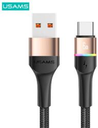USAMS SJ536USB02 Cablu de încărcare USB A-C auriu de 1, 2 m (SJ536USB02)