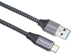 PremiumCord Cablu USB 3.2 Gen 1, 5Gbit/s, A - C, M/M, 3m, gri KU31CS3 (KU31CS3)