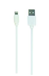  Cablu Iphone Lightning 1m (alb) (cc-usb2-amlm-w-1m)