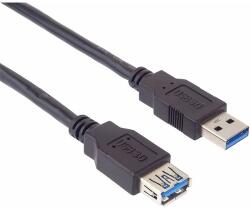 PremiumCord Cablu USB 3.1 Gen1, 5Gbps, prelungire A - A, M/F 5m, negru KU3PAA5BK (KU3PAA5BK)