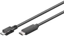 PremiumCord Cablu USB 2.0, USB-C - Micro-B, M/M, 1m, negru KU31CB1BK (KU31CB1BK)