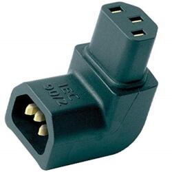 AudioQuest Adaptor de alimentare AudioQuest IEC90/2 C13 IEC 90 grade IEC (IEC90/2)