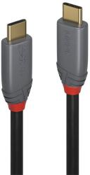 Lindy Cablu USB 3.2 Gen2x2 C - C, 5A, Power Delivery (PD) 20Gbps, M/M 0, 5m, negru 36900 (36900)