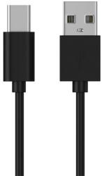 Gigapack Cablu de date (USB - Tip-C special, cap lung de 8 mm, 100 cm) NEGRU GP-123022 (GP-123022)