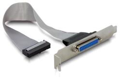 Delock Pinheader paralel - ieșire paralelă IEEE-1284 F/F backplane DB-25 84300 (84300)