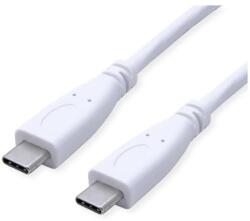 Valueline Cablu USB 3.2 Gen 2 C - C, M/M, 10Gbit/s, PD (Power Delivery) 20V5A - 100W, Emark-al, 1m, alb 11.99. 9057-10 (11.99.9057-10)