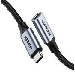 UGREEN prelungire cablu de date (mufă Type-C - Type-C, 100cm, șiret) NEGRU US372 (30205B)