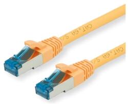 Valueline Cablu patch S/FTP, CAT6A, 2m, galben (21.99.1932-100)