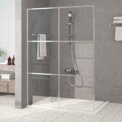 vidaXL Paravan duș walk-in argintiu 140x195 cm sticlă ESG transparentă (152119) - comfy