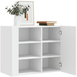 vidaXL fehér szerelt fa faliszekrény 75 x 35 x 60 cm (848423) - balena
