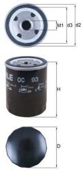 MAHLE Filtru ulei MAHLE OC 93 - piesa-auto