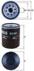MAHLE Filtru ulei MAHLE OC 981 - piesa-auto