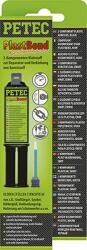 PETEC adeziv, reparatii plastic PETEC 2-COMPONENT PLASTIC ADHESIVE, BLACK 98325 (98325)