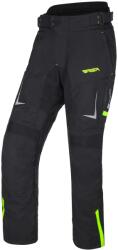 RSA Pantaloni motocicletă RSA EXO 2 negru-galben fluo (RSAEXO2BY)
