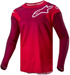 Alpinestars Tricou motocross Alpinestars Racer Hoen 2024 roșu-puriu (AIM170-0206)