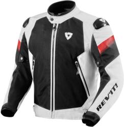 Revit Control Air H2O jachetă de motocicletă negru și alb (REFJT360-3050)