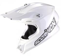 Scorpion Cască de motocros Scorpion VX-16 EVO AIR Solid white (SCRP146-100-05)