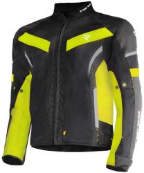 Street Racer Geacă de motocicletă Street Racer Evans Air negru-galben fluo (STRBUEVAIRBLFY)