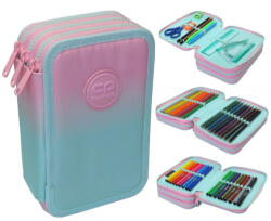 COOLPACK Gradient Strawberry 3 emeletes töltött tolltartó