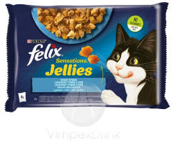 FELIX Sens. Jell. aszp. hal nedv. macska4x85g - delfinbuvar