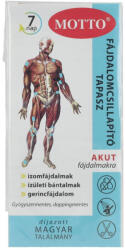 Motto Fájdalomcsillapító Tapasz Kék 2db - delfinbuvar