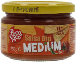 Poco Loco Salsa Dip Szósz Medium - delfinbuvar