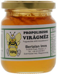 Bertalan Propoliszos Virágméz 250g - delfinbuvar