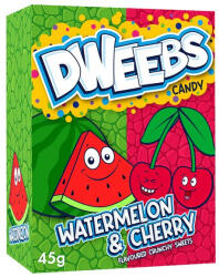 Dweebs Watermelon and Cherry görögdinnye és cseresznye ízű cukorka 45g