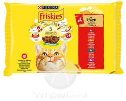 Friskies CS-M-B-K nedves macska 4x85g - delfinbuvar