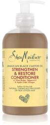 Shea Moisture Jamaican Black Castor Oil Strengthen & Restore balsam pentru intarirea si regenerarea parului pentru par si scalp deteriorat 384 ml
