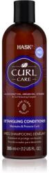 HASK Curl Care balsam de îngrijire pentru par ondulat si cret 355 ml