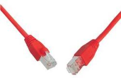 SOLARIX patch kábel CAT6 SFTP PVC 0, 5m piros (28760059)