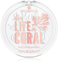 essence LIFE in CORAL pudra matuire culoare 01 Smilin' From Shore To Reef 8 g