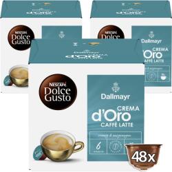 NESCAFÉ Dallmayr Crema d‘Oro CAFFE LATTE by NESCAFÉ Dolce Gusto karton 3 × 16 db