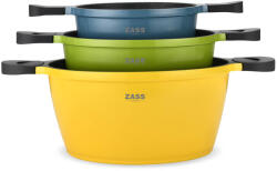 Zass Gourmet Set Oale Zass Gourmet ZG-ACS 02 Antiaderente Aluminiu Multicolor (ZG-ACS 02 Color)